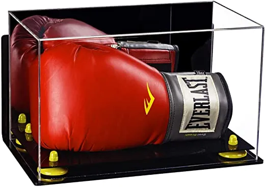 Full-Size Boxing Glove Display Case Horizontal - Mirror (A011/V16)