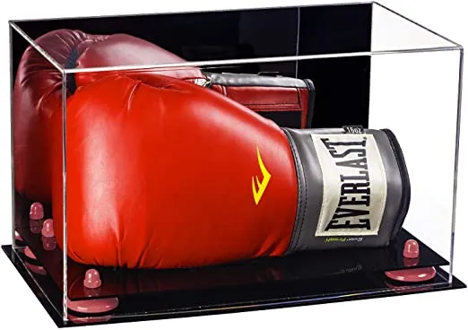 Full-Size Boxing Glove Display Case Horizontal - Mirror (A011/V16)