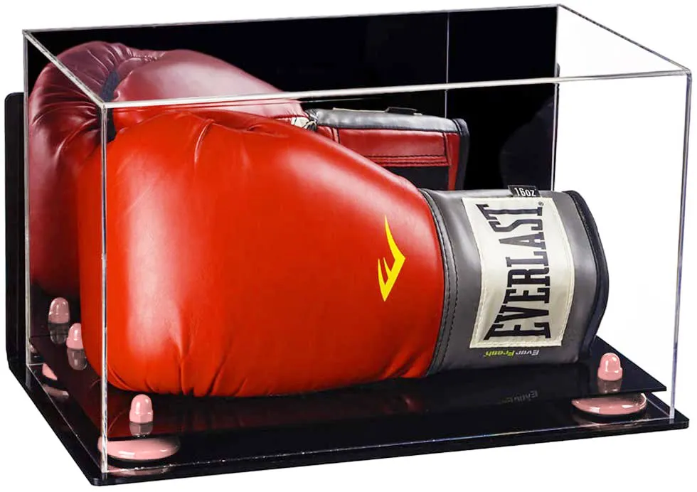 Full-Size Boxing Glove Display Case Horizontal - Mirror (A011/V16)