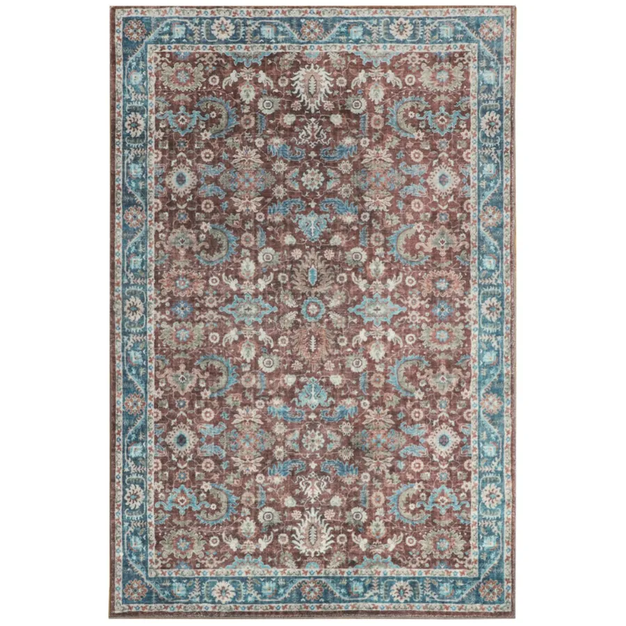 Imna Traditional Machine Washable Large Carpet Rug