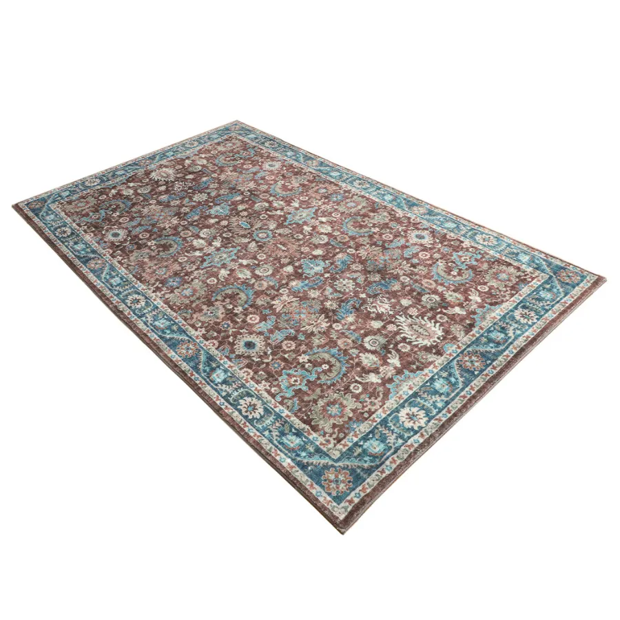 Imna Traditional Machine Washable Large Carpet Rug