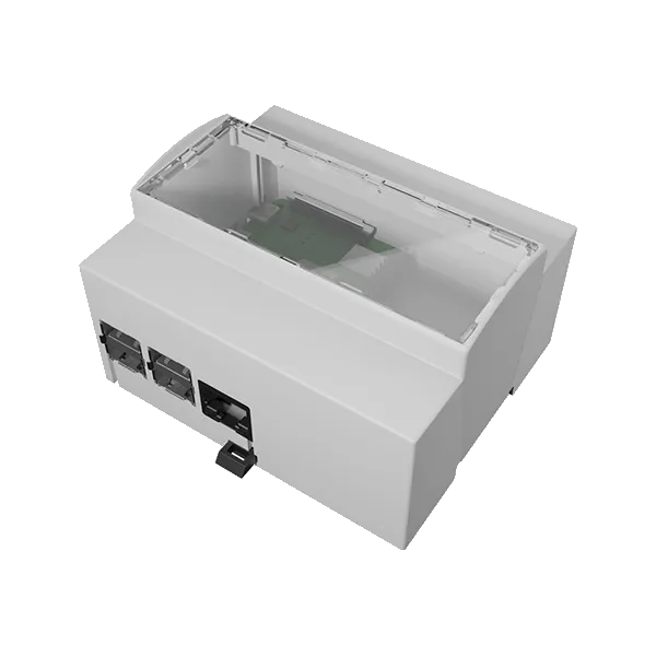 Italtronic Raspberry Pi 4 Model B 6M XTS Plastic Enclosure Case Kit, Grey - 25.0610000.RP4 (Raspberry PI not Included.)