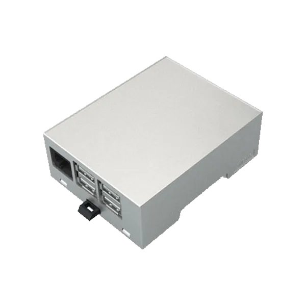 Italtronic Raspberry Pi B  4M Compact XTS Plastic Enclosure Case Kit, Grey - 33.0414000.RMB (Raspberry PI not Included.)