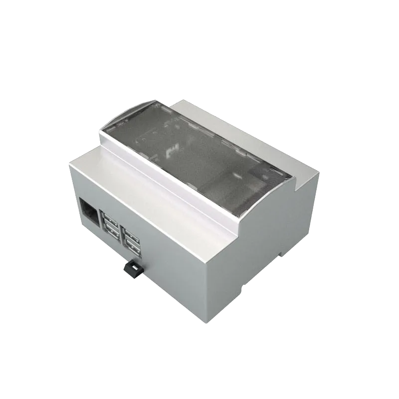 Italtronic Raspberry Pi B  6M XTS Plastic Enclosure Case Kit, Grey - 25.0610000.RMBP (Raspberry PI not Included.)