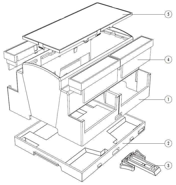 Italtronic Raspberry Pi B  6M XTS Plastic Enclosure Case Kit, Grey - 25.0610000.RMBP (Raspberry PI not Included.)