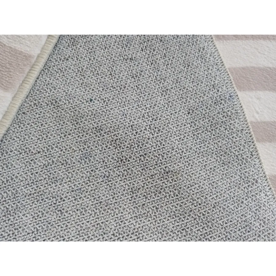 Kavi Beige Machine Washable Area Rug