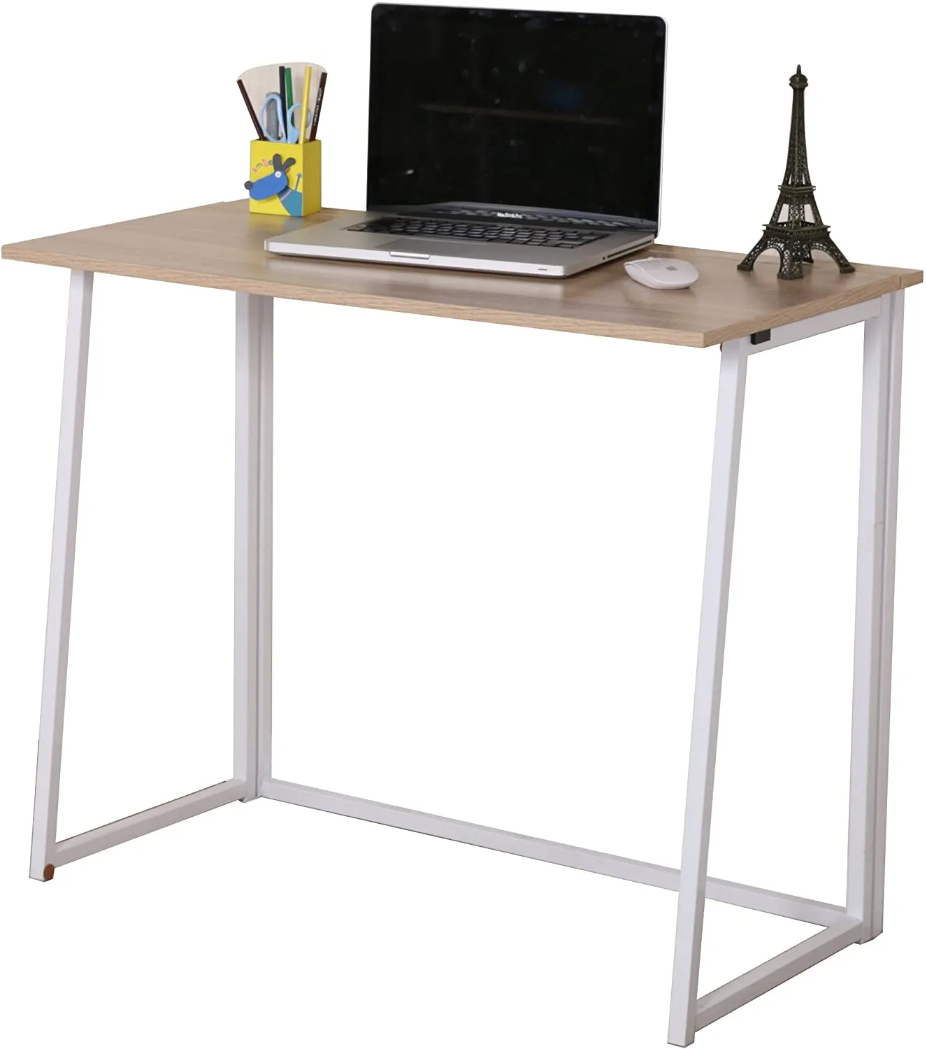 Kawachi Small Folding Writing Study, Laptop, Computer Desk Foldable Home and Office Table Workstation