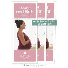 Labor and Birth Quick Reference Guides - Pack of 50