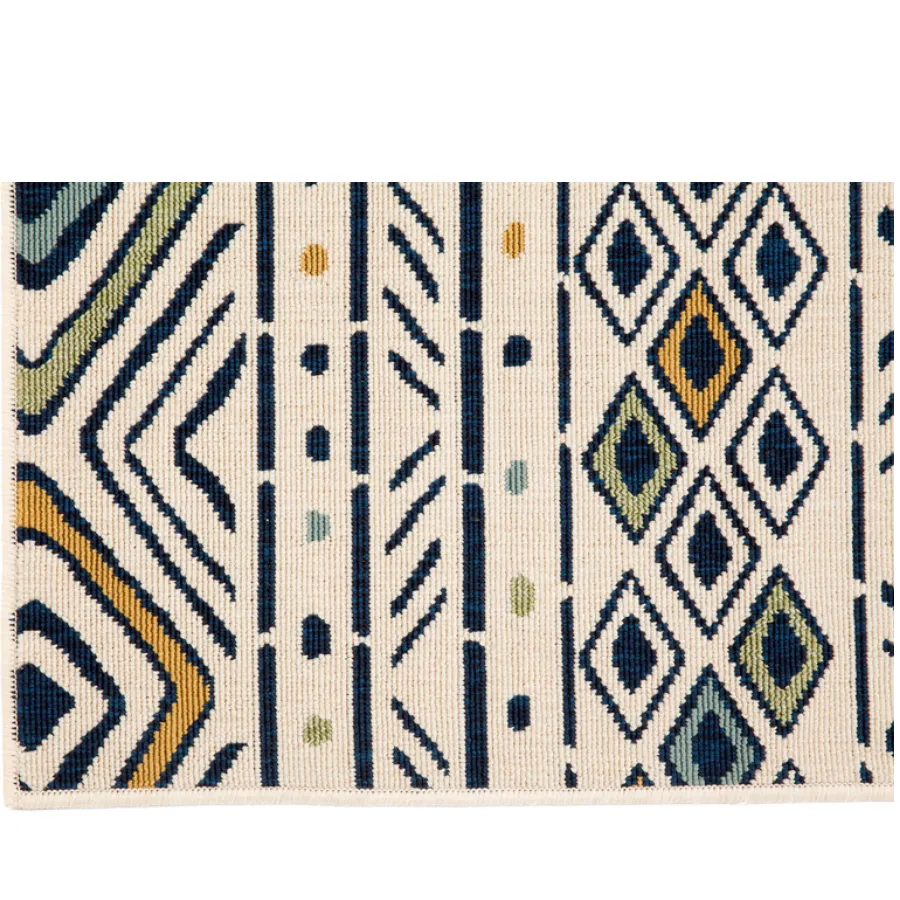 Mendoza Tribal Multicoloured Polypropylene Rug