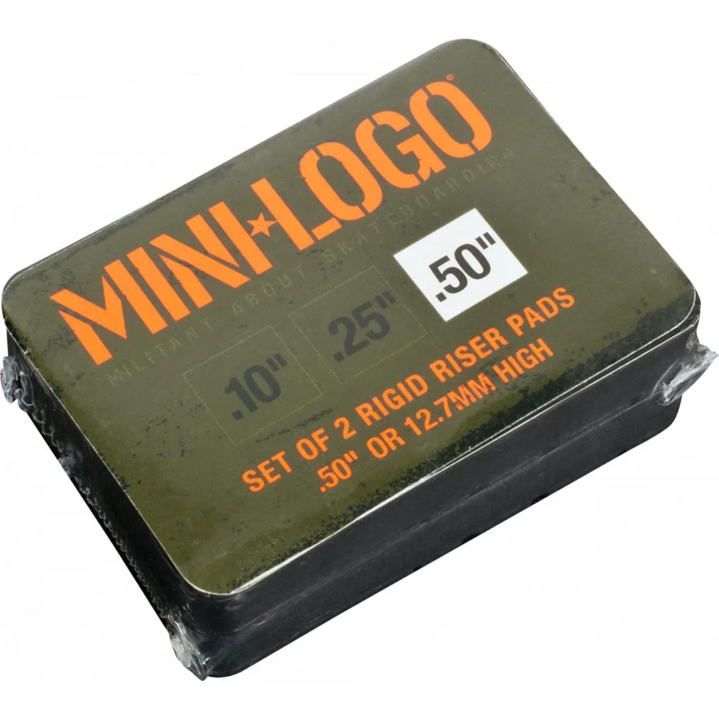 Mini Logo Riser Rubber Pad - .50" 2 Piece