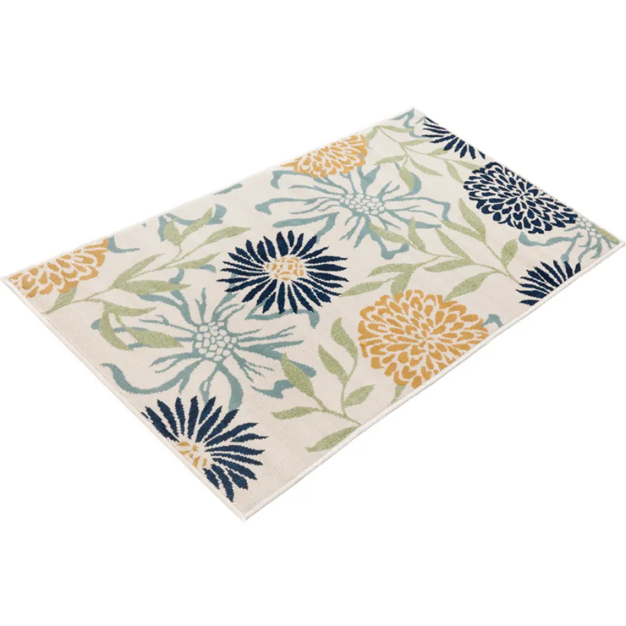 Nicosia Floral Polypropylene Large Outdoor Rug