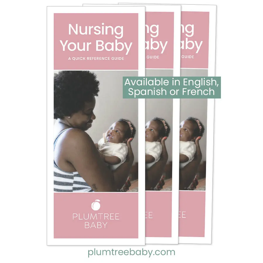 Nursing Your Baby Quick Reference Guides - Pack of 50