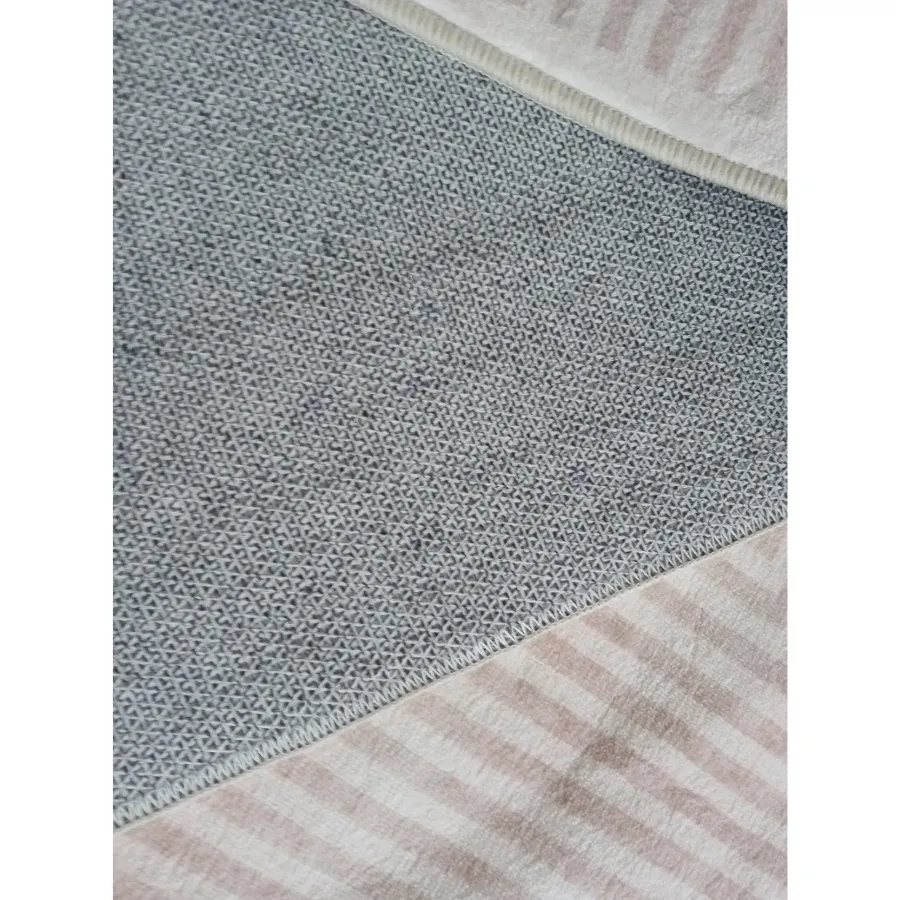 Pam Beige Machine Washable Rug