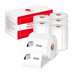 Phomemo 40x30mm White Thermal Label for M110/M220/M221/M120/M200-6 Roll