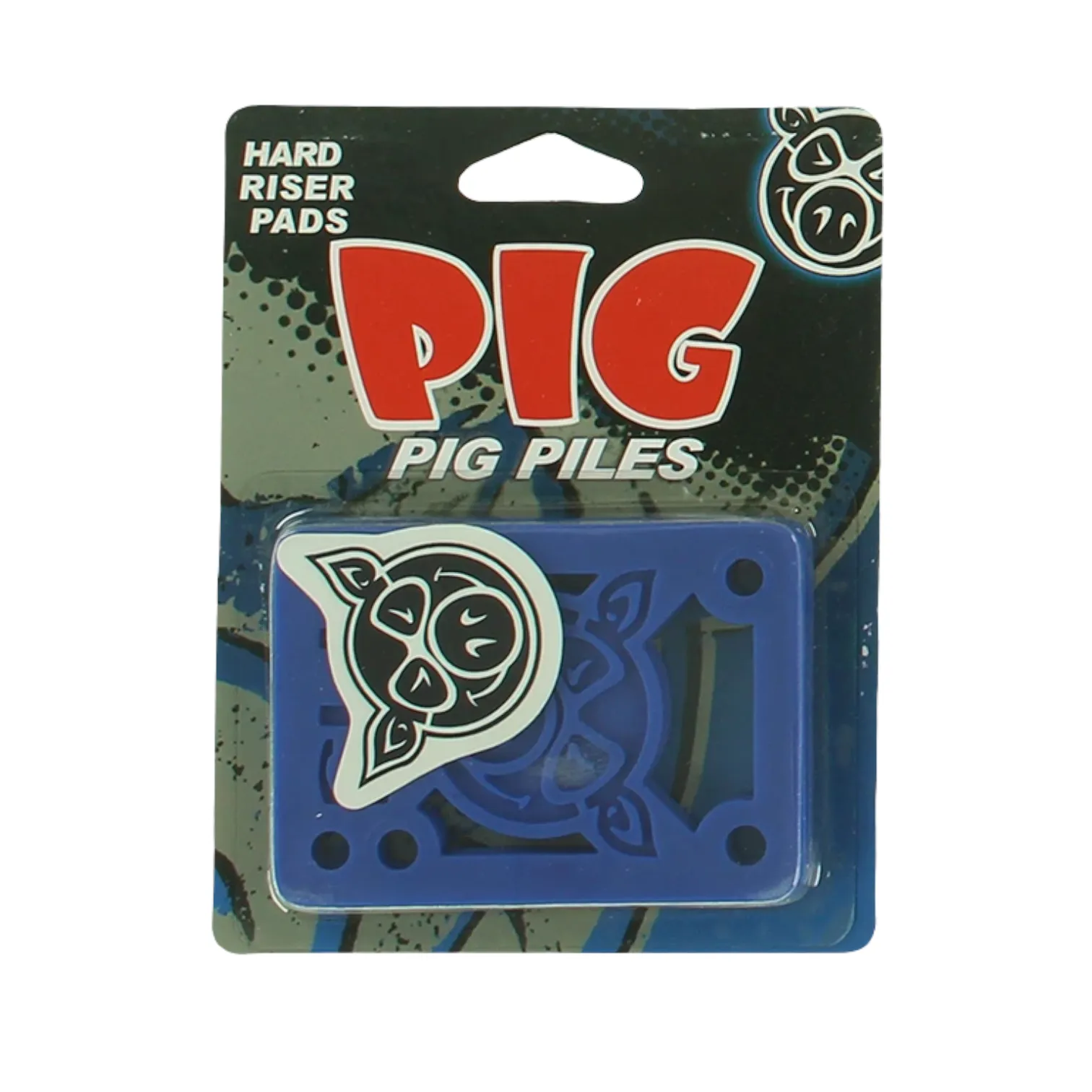 PIG PILES 1/8" HARD RISERS BLUE