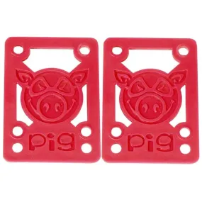 PIG PILES HARD RISER PAD 1/8" RED