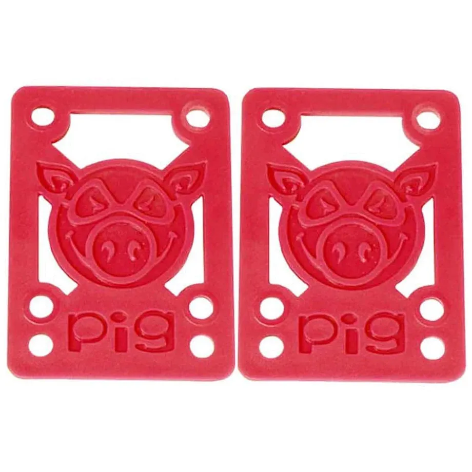 PIG PILES HARD RISER PAD 1/8" RED