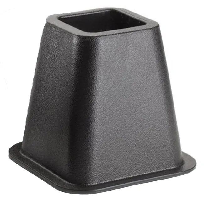 Plastic Bed Risers - Black