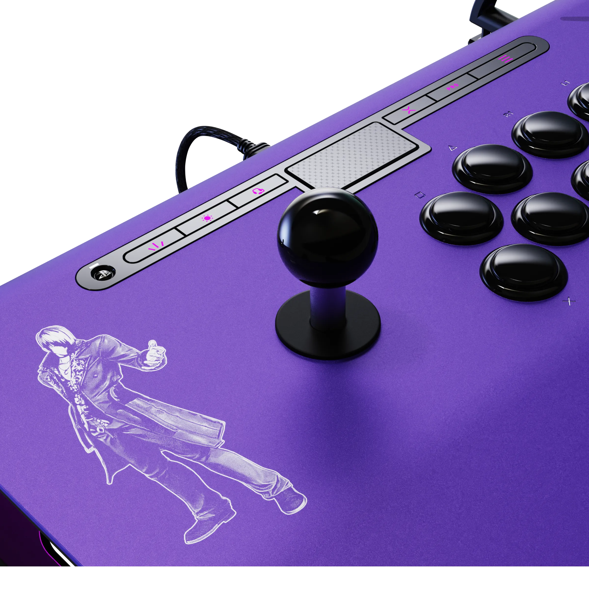 PS5, PS4 & PC Victrix Pro FS Arcade Fight Stick - The King of Fighters: Iori