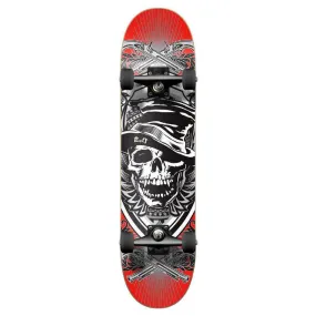 Punked Graphic Skull Hat Complete Skateboard