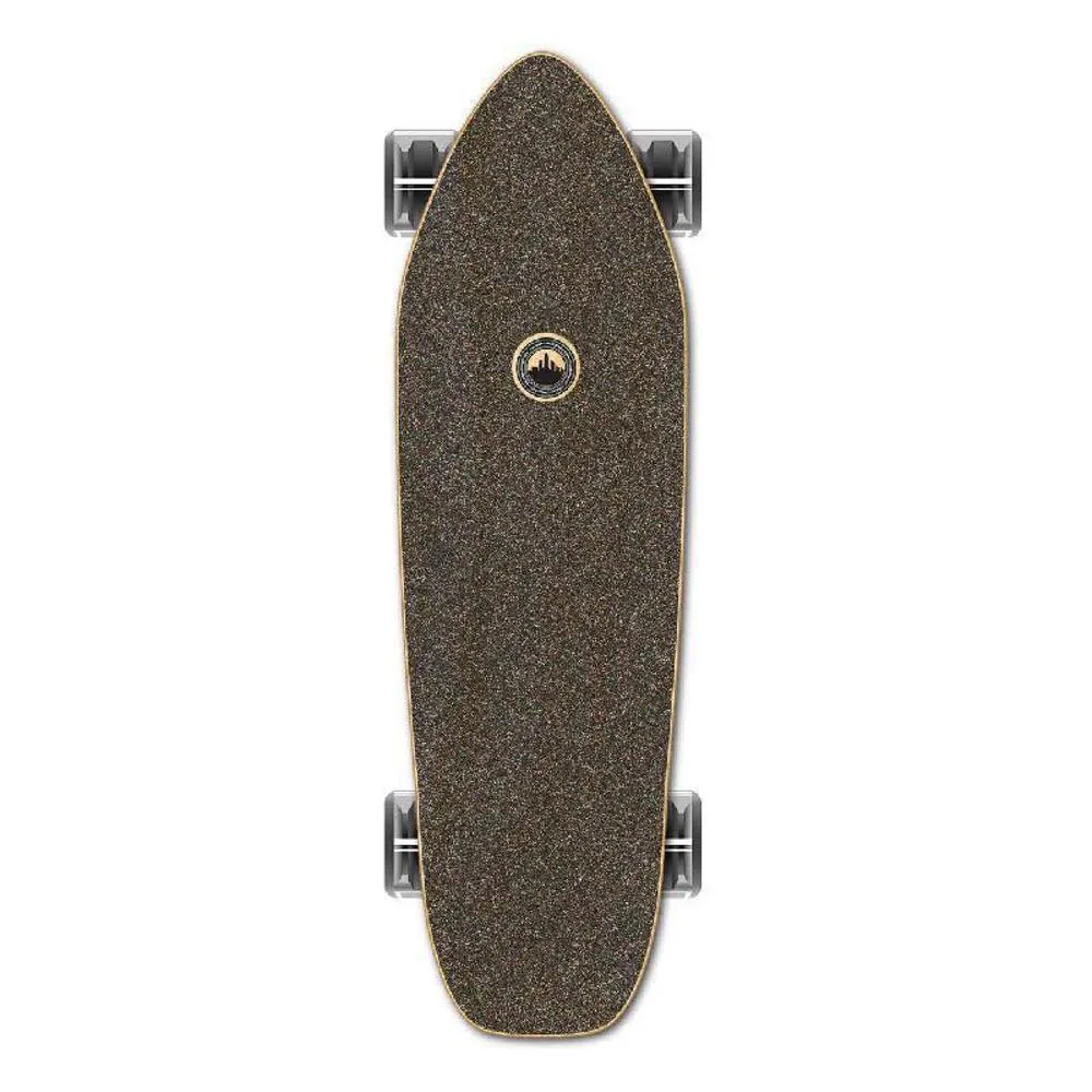 Punked Mini Cruiser Black Blind Justice Complete