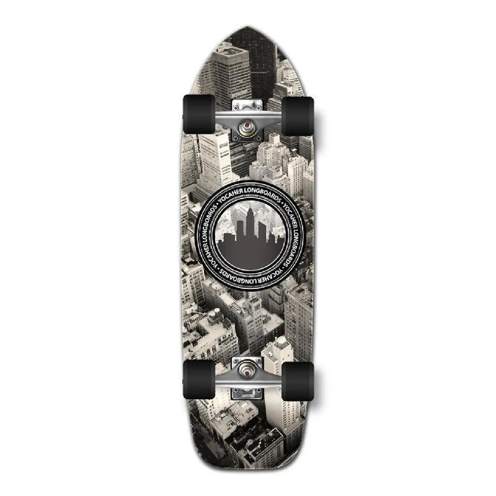 Punked Old School Longboard Complete - New York