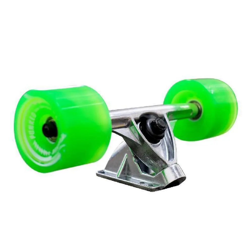 Punked Palm City Rasta Drop Down Longboard