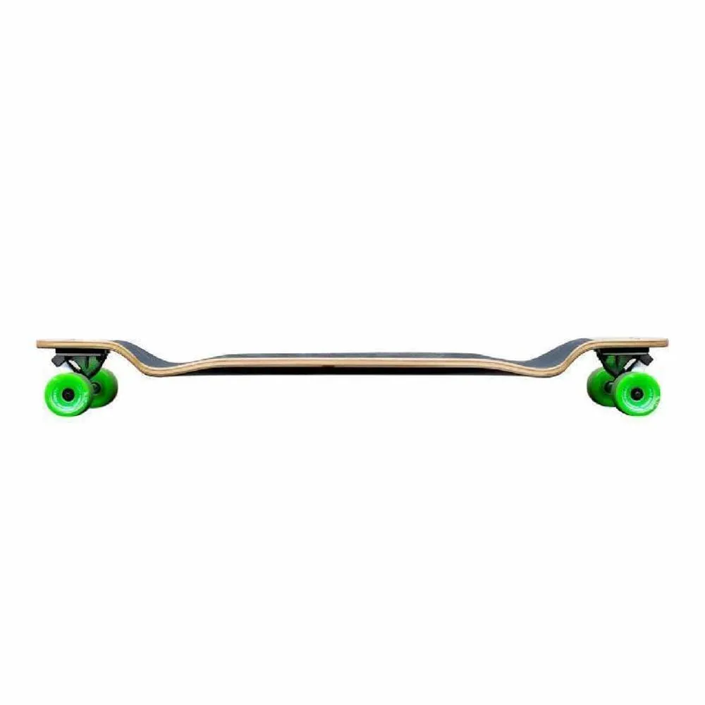 Punked Palm City Rasta Drop Down Longboard