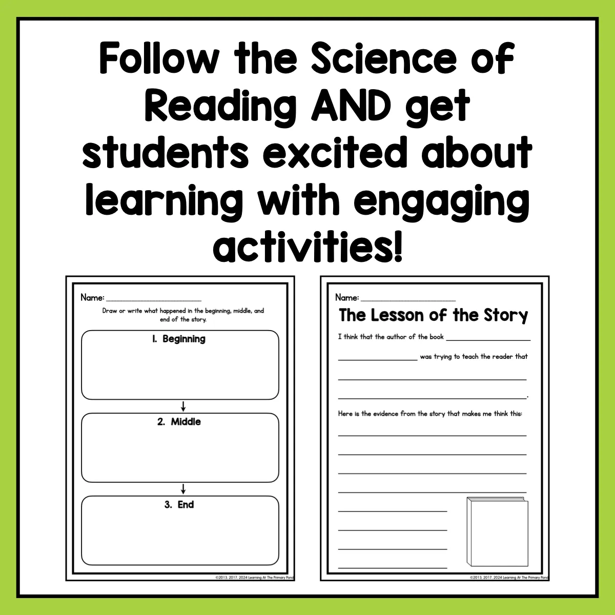 Reading Comprehension Lesson Plans for K-1 {Unit 4: Retelling & Main Idea}