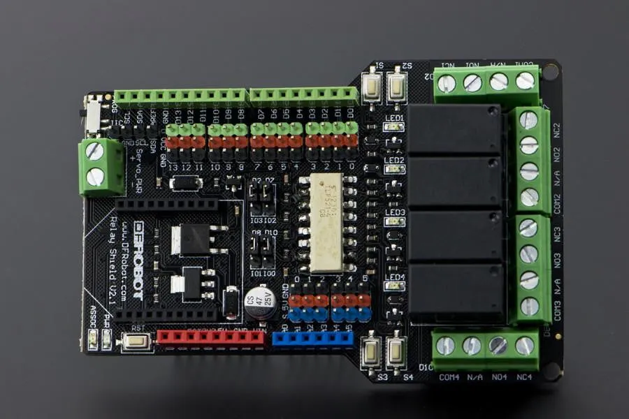 Relay Shield for Arduino V2.1