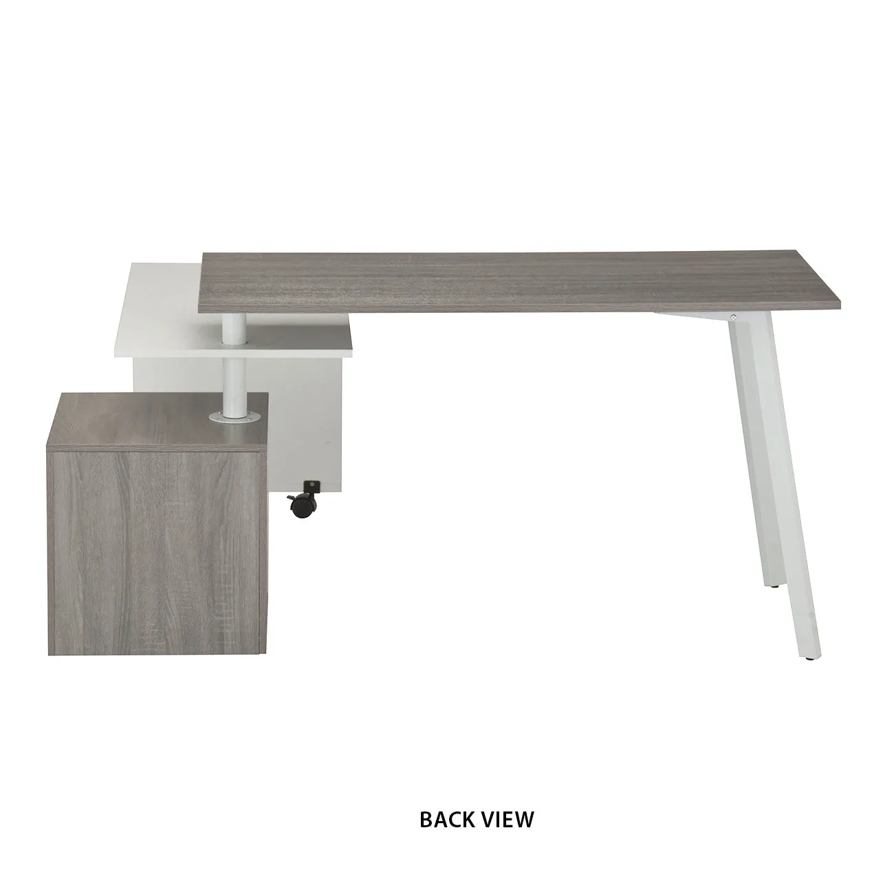 Rotating Ergo Desk - Grey