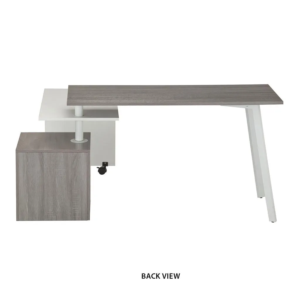 Rotating Multi-Positional Modern Desk