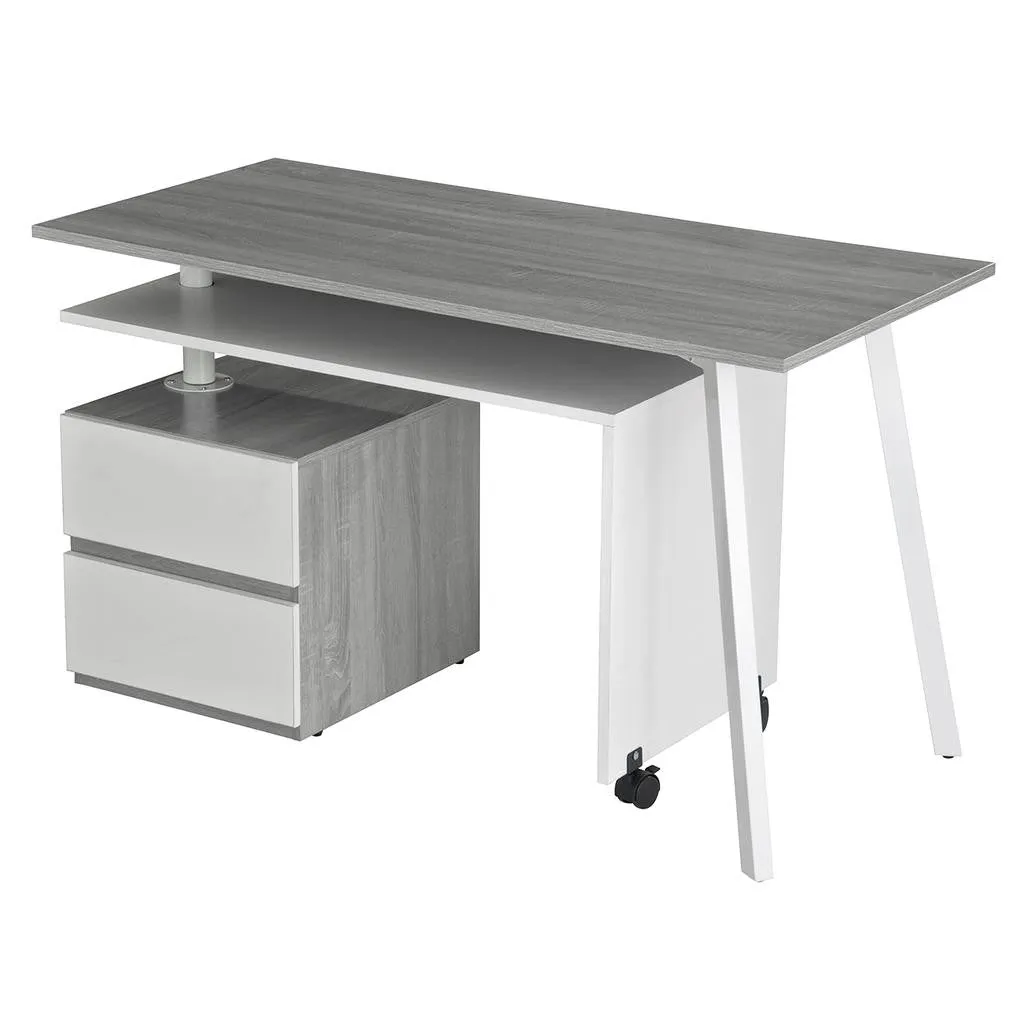 Rotating Multi-Positional Modern Desk