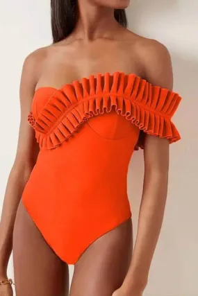 Ruffle Roads Swimsuit