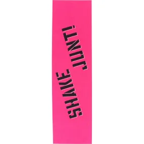 Shake Junt Colored Single Sheet Griptape 9"x33" - Pink/Black/White