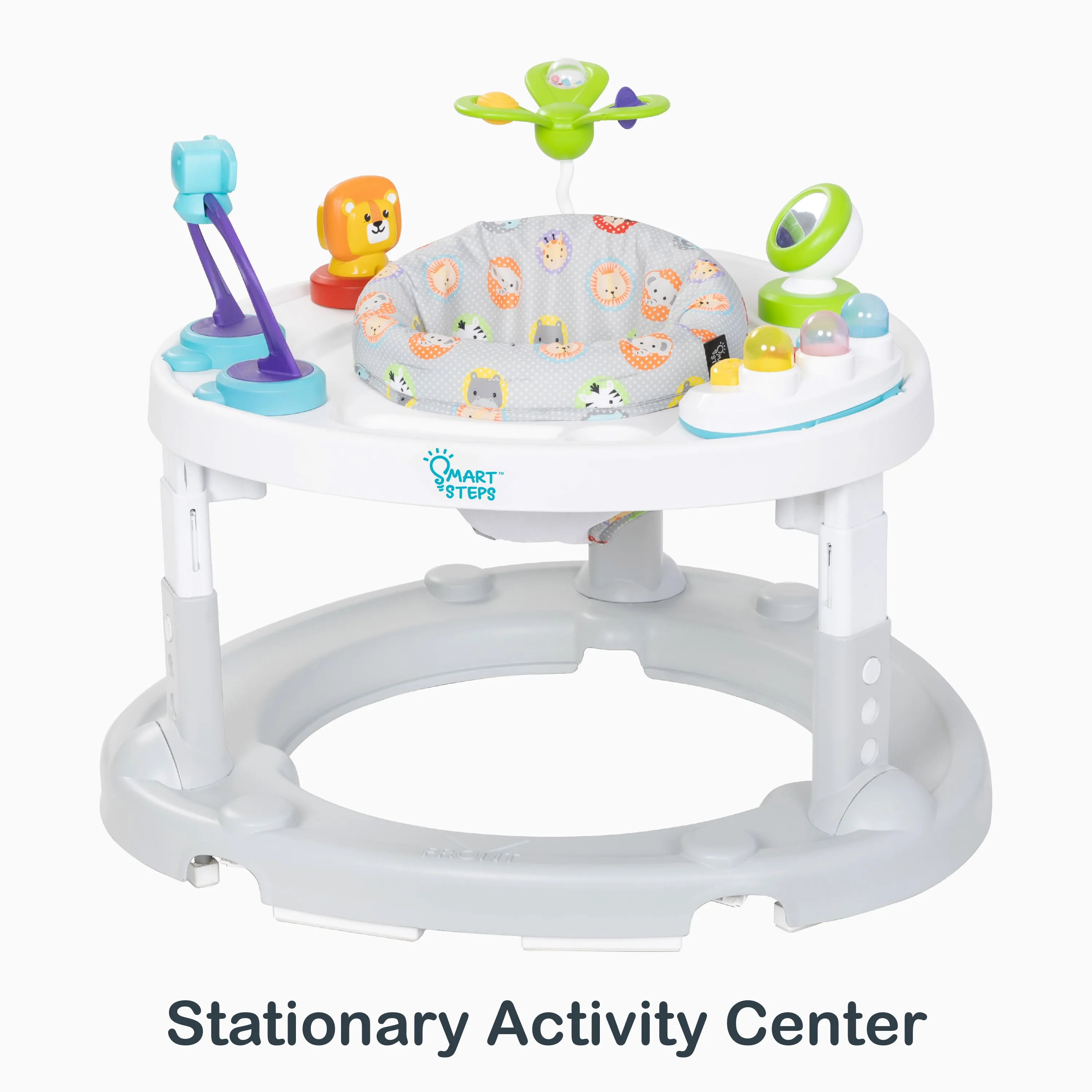 Smart Steps® Bounce N' Glide 3-in-1 Activity Center Walker with STEM Learning Toys - Safari Toss (Target Exclusive)