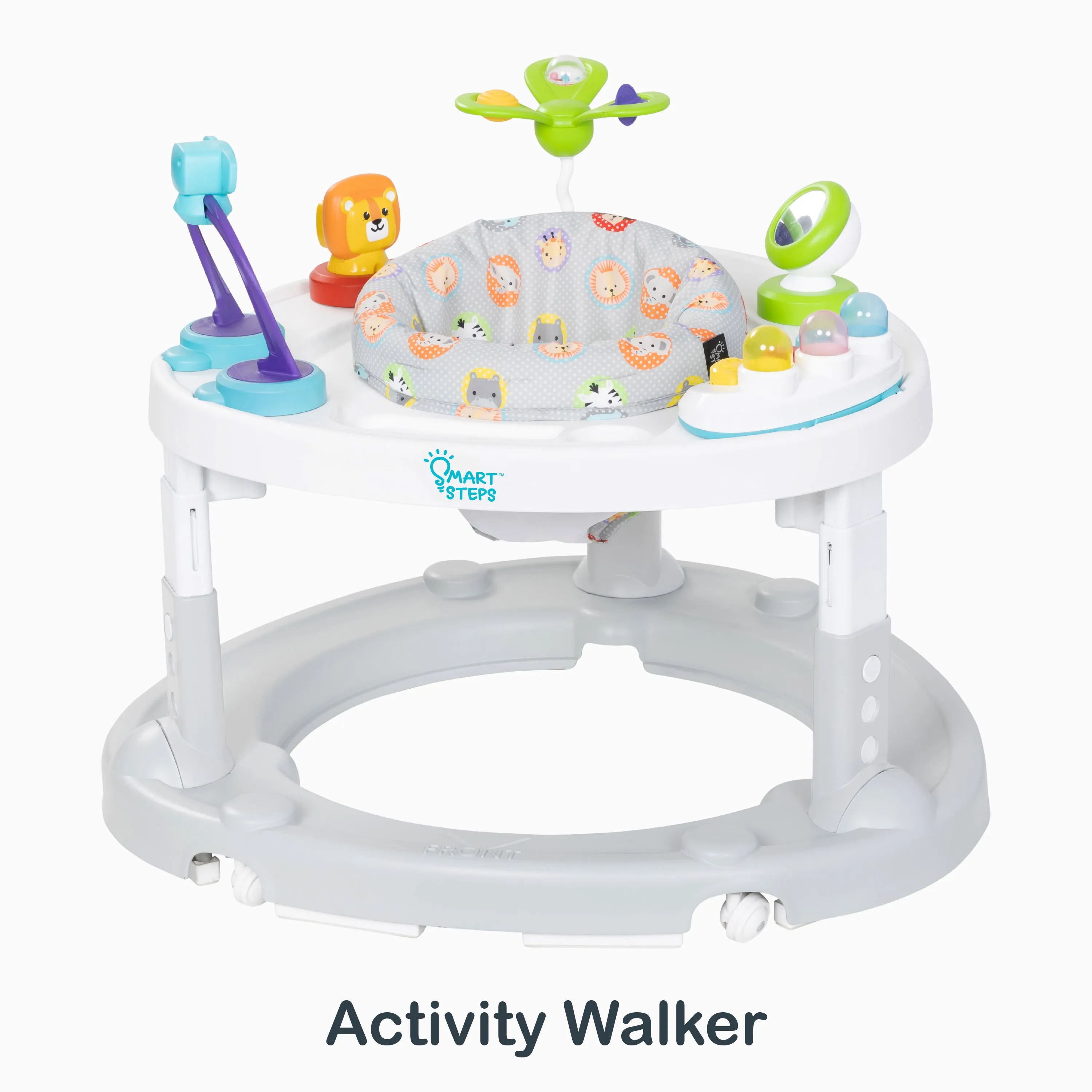 Smart Steps® Bounce N' Glide 3-in-1 Activity Center Walker with STEM Learning Toys - Safari Toss (Target Exclusive)