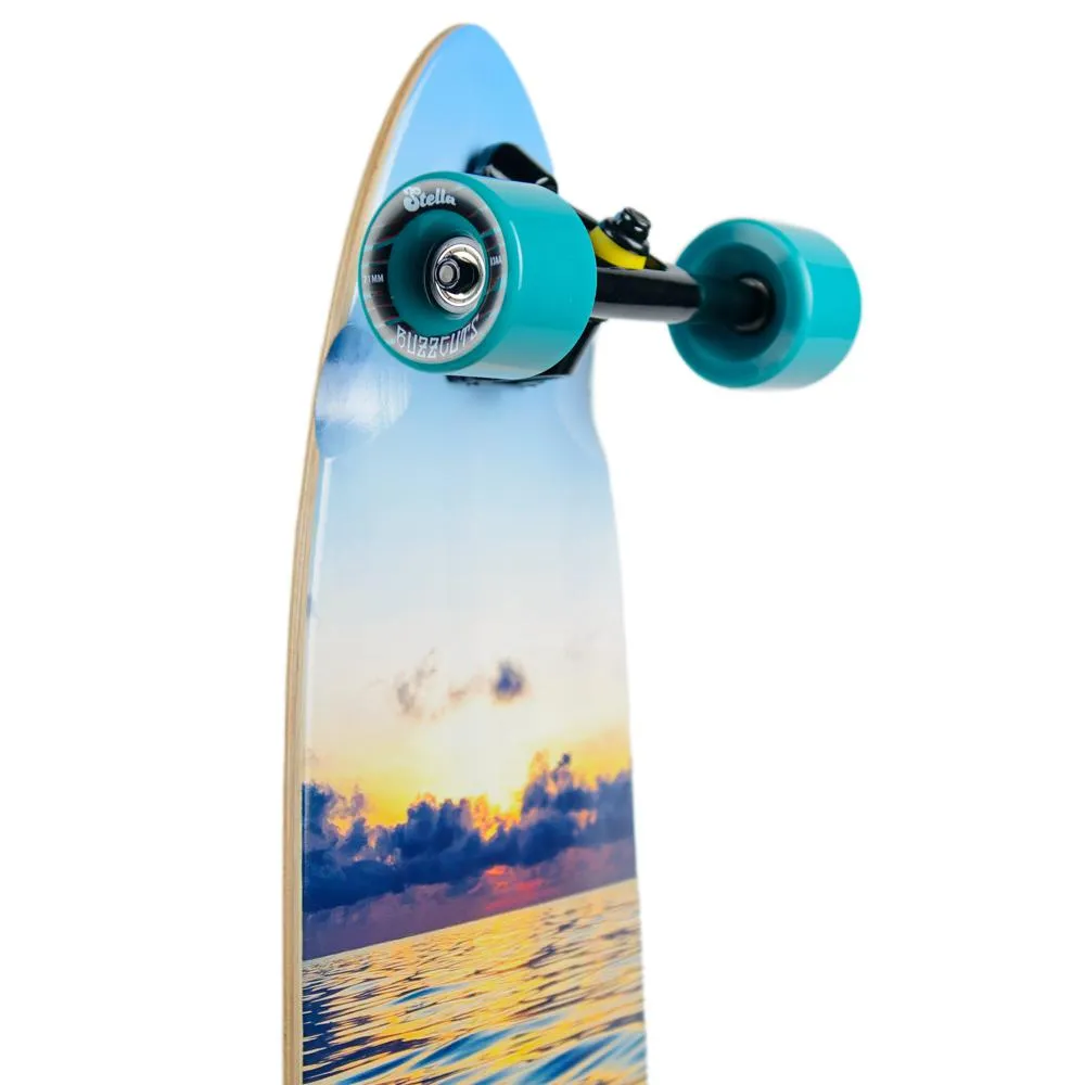 Stella Bamboo Stay Glassy 42” Kicktail Longboard