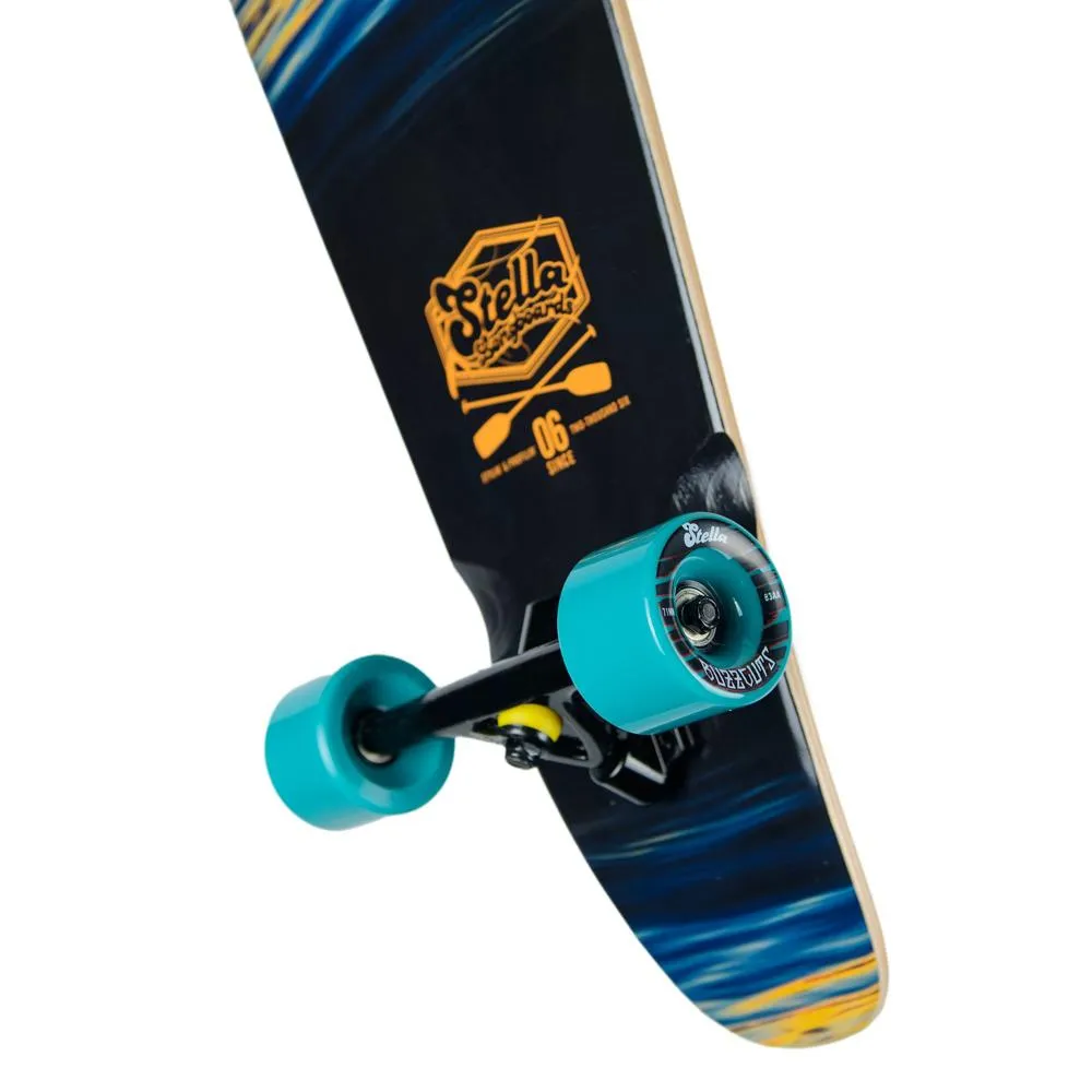 Stella Bamboo Stay Glassy 42” Kicktail Longboard