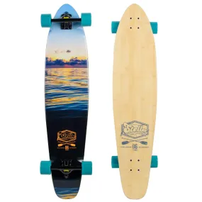 Stella Bamboo Stay Glassy 42” Kicktail Longboard