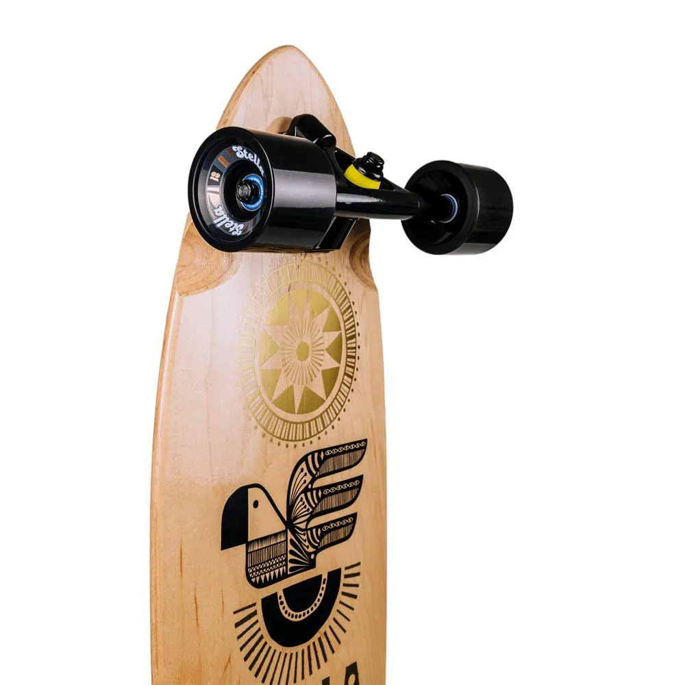 Stella Macaw Blunt Nose 38” Pintail Longboard