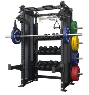 TITANIUM USA M70 MODULAR SERIES FUNCTIONAL TRAINER & SQUAT RACK