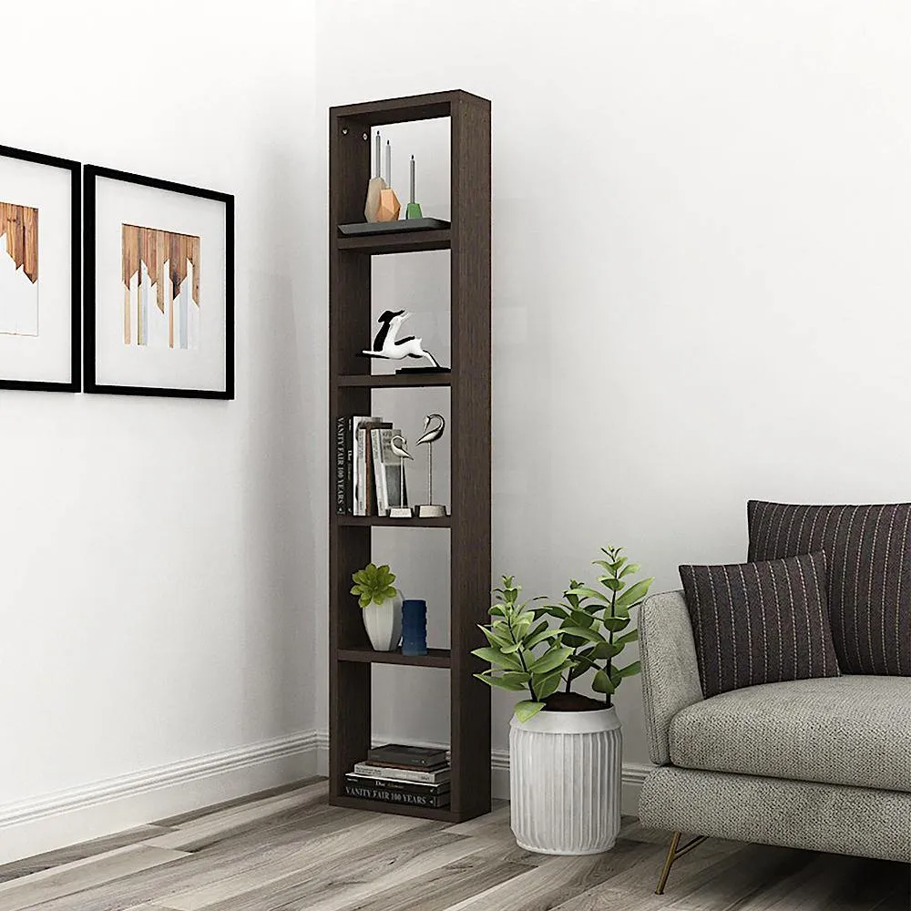 Triton X15 Bookshelf with 5 Shelves, Classic Wenge