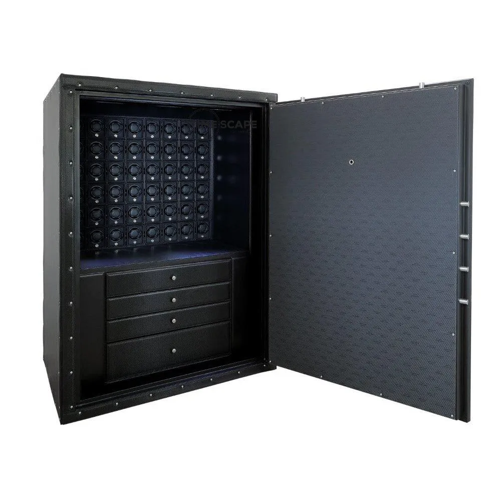 UNDERWOOD (LONDON) - Classic Carbon 48-Unit Safe | UN857/CF