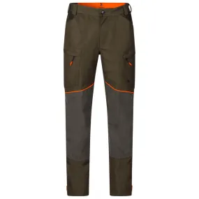 Venture Trousers - Pine Green/Hi-Vis Orange by Seeland