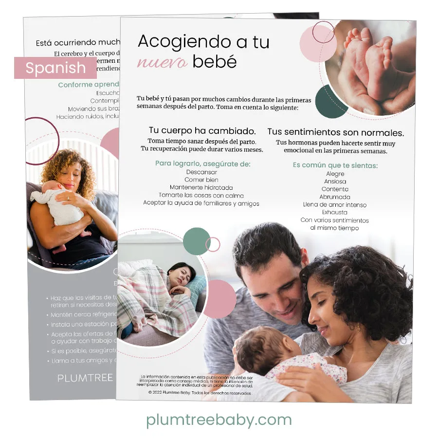 Welcoming Your New Baby Handouts - Pack of 50