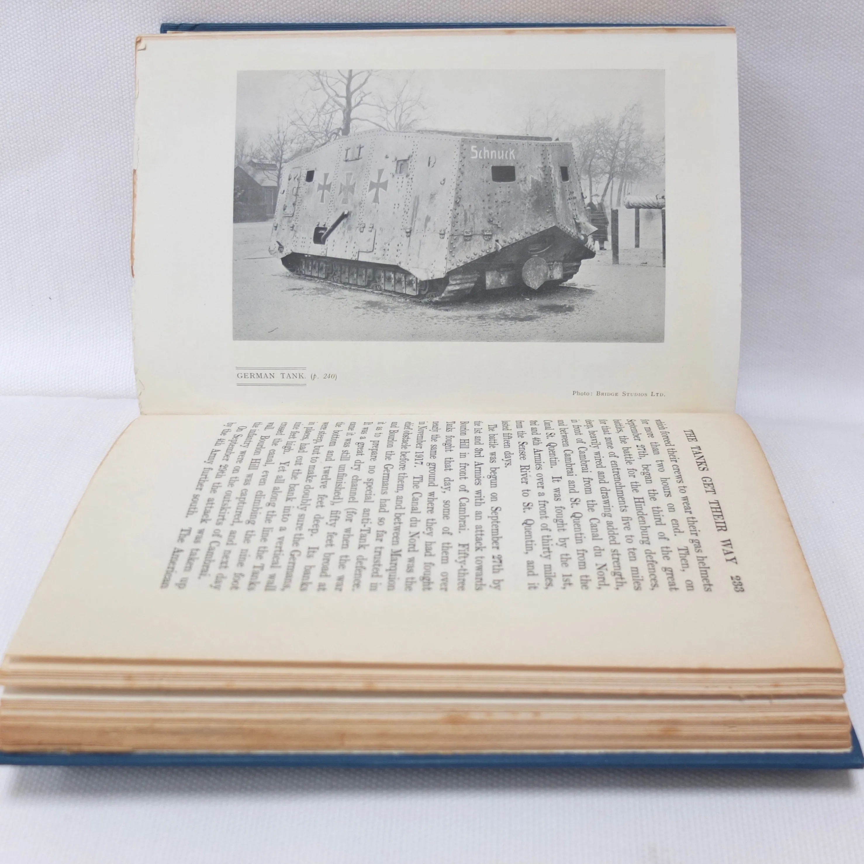 WW1 Tanks 1914-18 | Log Book of a Pioneer