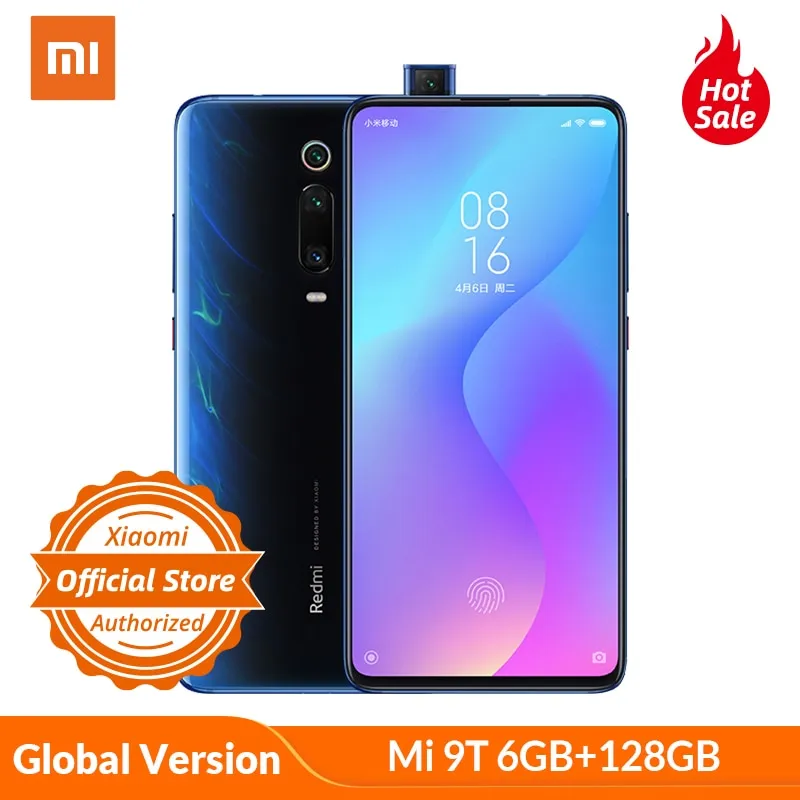 Xiaomi Mi 9T Redmi K20 6GB 128GB Global Version Smartphone Snapdragon 730 48MP Camera 4000mAh 6.39" In-Screen Fingerprient