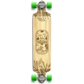 Yocaher Adventure Natural 41.25" Drop Down Longboard