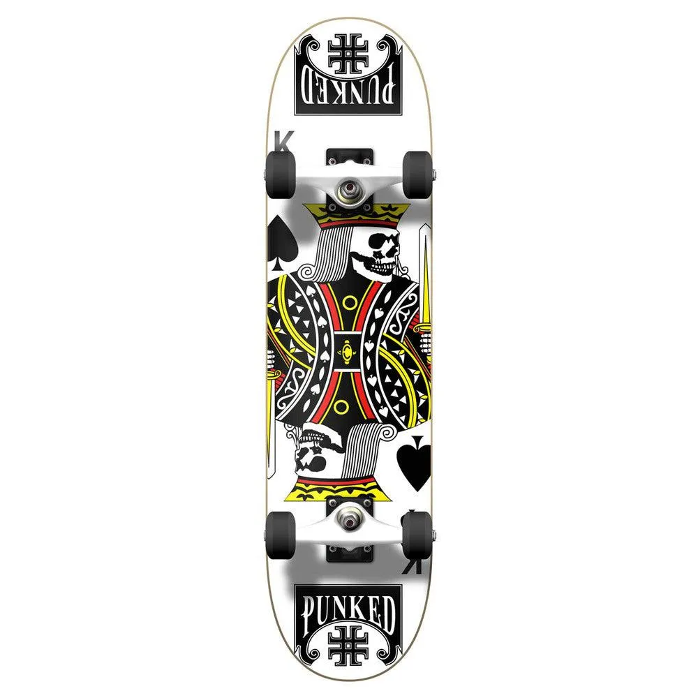 Yocaher Graphic Complete 7.75" Skateboard - King of Spades